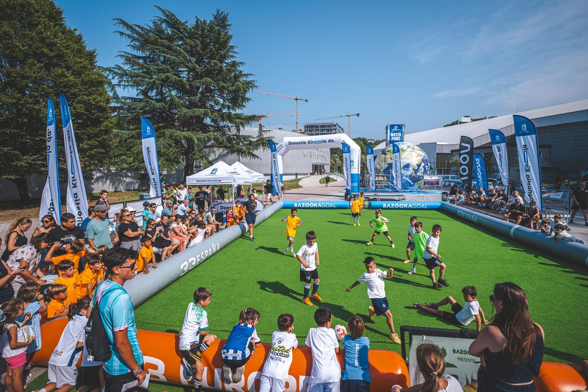 Festival football at the Donosti Cup
